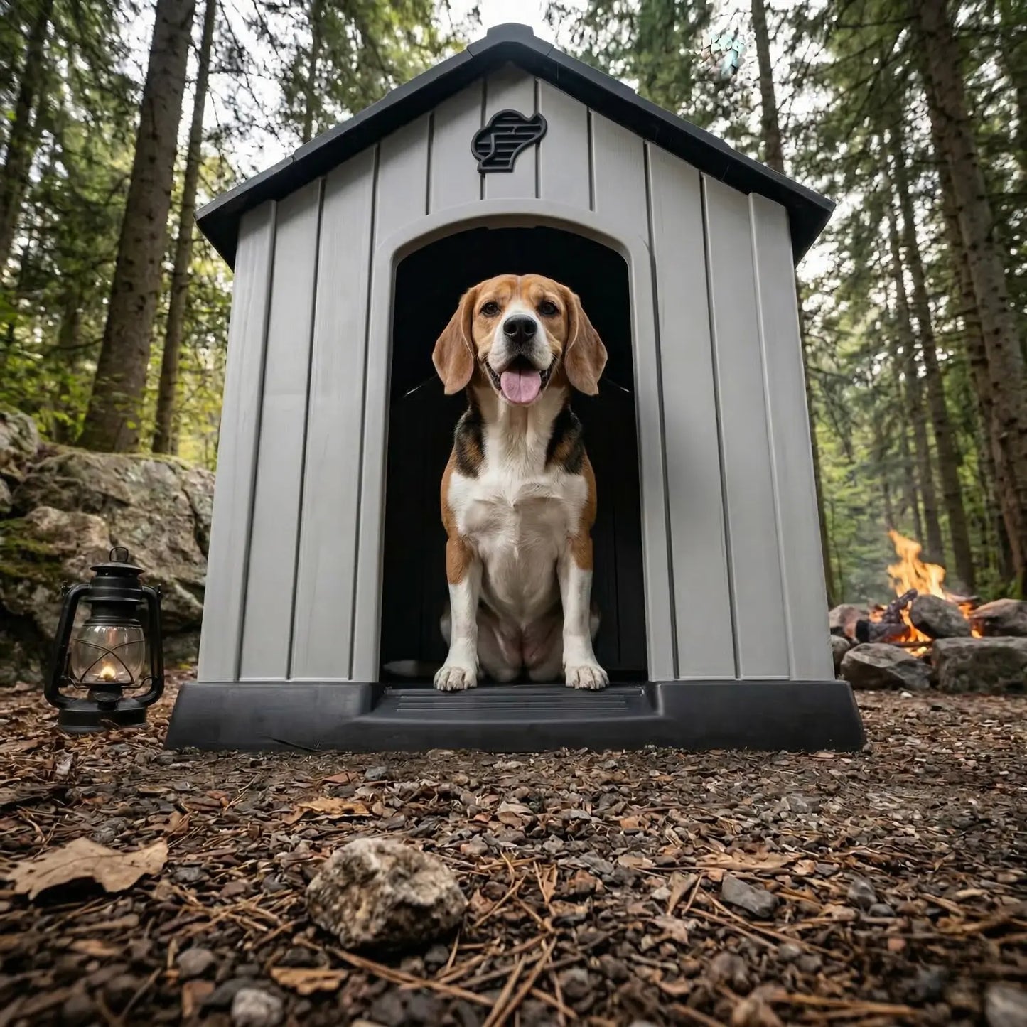 MrFluffyFriend™ - All-Weather Outdoor Dog House