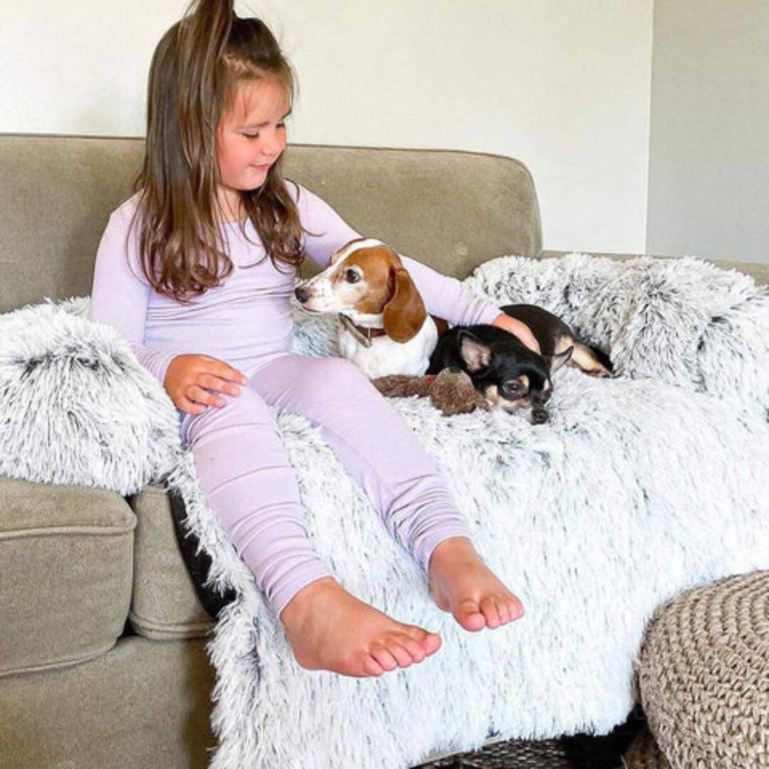 MrFluffyFriend - Fluffy Sofa Protector for Dogs