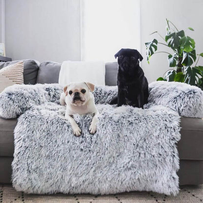 MrFluffyFriend - Fluffy Couch Cover for Dogs and Cats