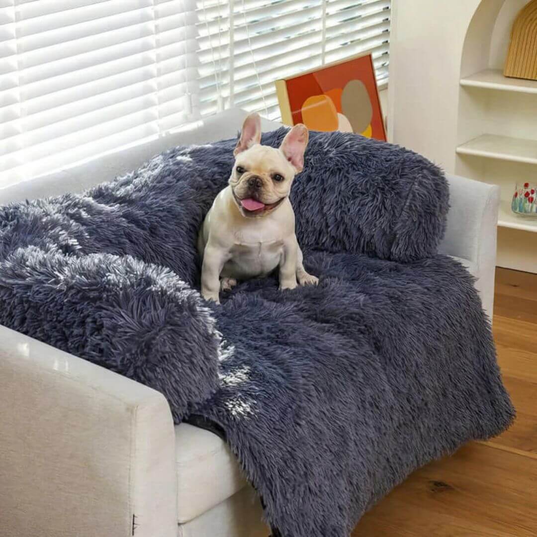 MrFluffyFriend - Fluffy Couch Protector from Dogs