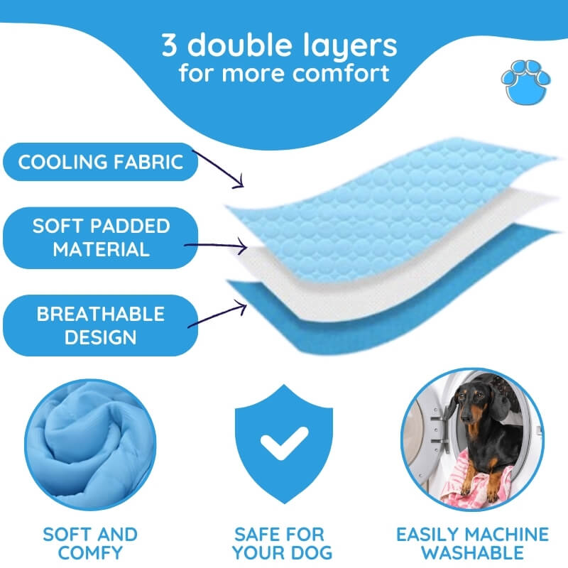 MrFluffyFriend - Best Pet Cooling Mat