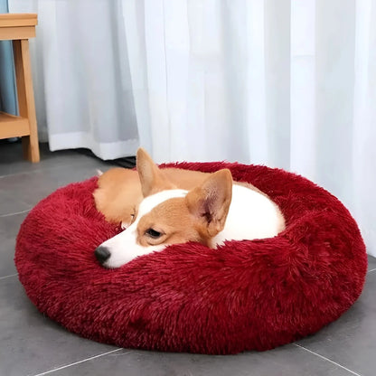 MrFluffyFriend - Red Stress-Free Dog Bed