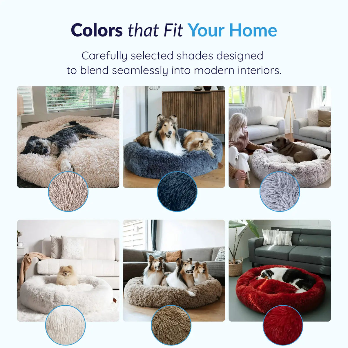 MrFluffyFriend™ - World's #1 Anxiety Relieving Dog Bed