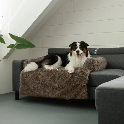 MrFluffyFriend - Fluffy Couch Cover for Dogs and Cats